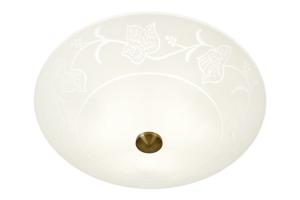 Plafond Glas Vit/Antik 50cm Aneta Lighting Vinranka