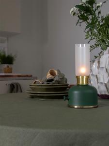 Portabel Bordslampa Frida Mörkgrön 22cm PR Home