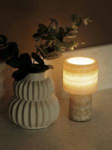 Portabel Bordslampa PR Home Lucie Offwhite 16cm