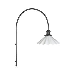 Vägglampa August Veckad Opal 25cm PR Home