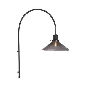 Vägglampa August Svart 25cm PR Home