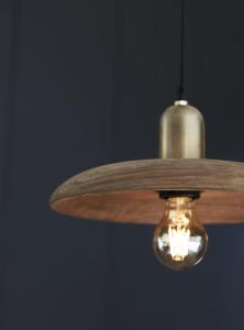 Taklampa Trä Brun PR Home Bliss 28cm