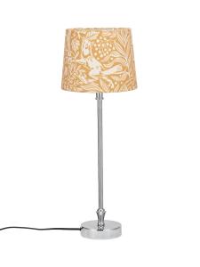 Bordslampa Krom/Gul PR Home Liam 55cm