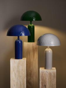 Lampfot Blå PR Home Carter 35cm