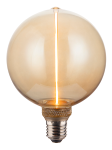 PR Home EDGE LED-Lampa E27 Amber 12,5cm