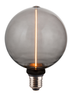 PR Home EDGE LED-Lampa E27 Rökfärgad 12,5cm