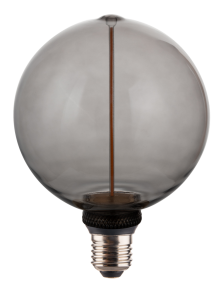 PR Home EDGE LED-Lampa E27 Rökfärgad 12,5cm