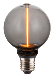 PR Home EDGE LED-Lampa E27 Rökfärgad 8cm