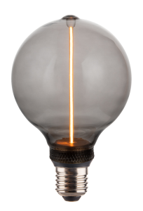 PR Home EDGE LED-Lampa E27 Rökfärgad 9,5cm