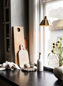 Fönsterlampa Skomakar Gul PR Home Ester 17cm