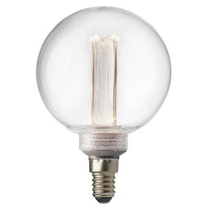 PR Home Future LED-Lampa 3000K E14 Klar 9,5cm