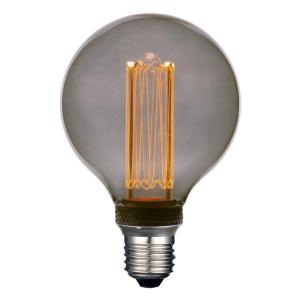PR Home Future LED-Lampa Grå E27 1W 9,5cm