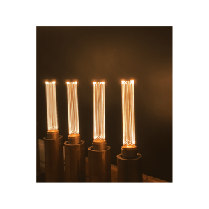 PR Home Future Raw LED-Lampa E14 2,3W 60lm Guld 13cm