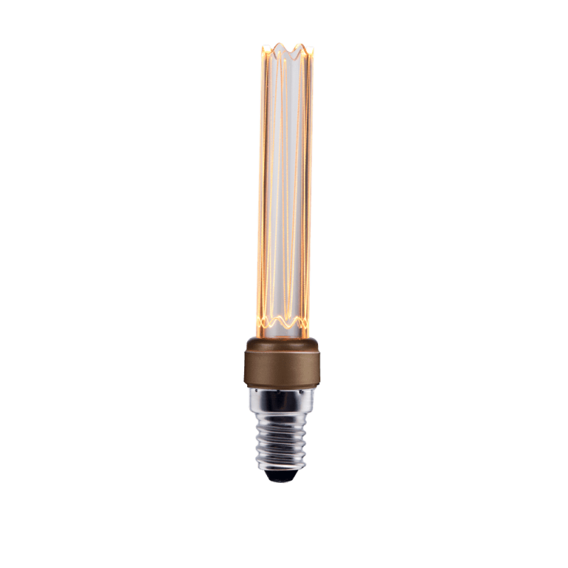 PR Home Future Raw LED-Lampa E14 2,3W 60lm Guld 9cm at lavanille