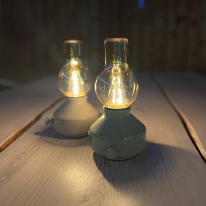 Portabel Bordslampa Glimt Beige IP44 21cm PR Home