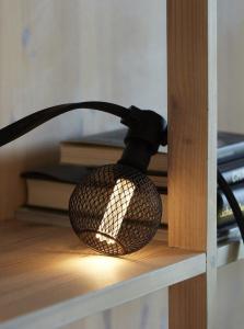 PR Home Grid LED-Lampa E14 Svart 8cm