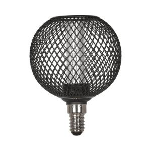 PR Home Grid LED-Lampa E14 Svart 8cm