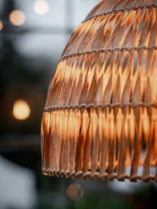 Taklampa Natur Utomhus PR Home Lace 37cm