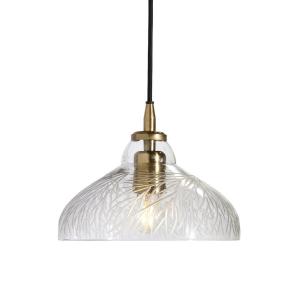 Taklampa Glas Klar PR Home Maple 23cm