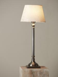 Lampfot Antiksilver PR Home Margot 51cm