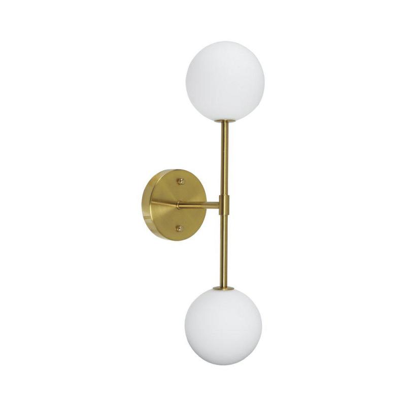 PR Home Sigma Vägglampa Guld/Opal 49cm at lavanille