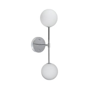 Vägglampa Krom/Opal PR Home Sigma 49cm