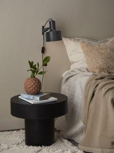 Vägglampa Svart PR Home Solo 23cm