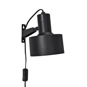 Vägglampa Svart PR Home Solo 23cm