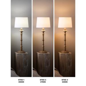 PR Home Twilight LED-Lampa 3-Steg E27 4,5W Opal 4,5cm