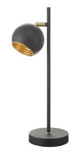 Bordslampa Svart/Guld Oriva Globe 38cm