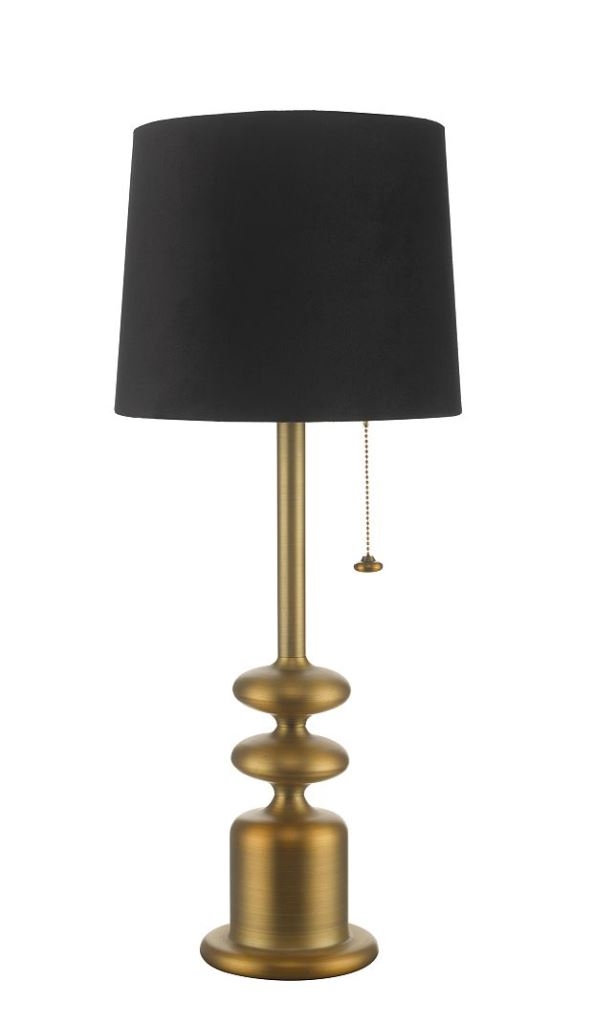 Oriva Tanger Bordslampa Brons/Svart 56cm