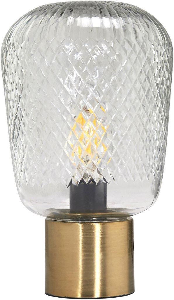 PR Home Juliette Bordslampa Klar/Mässing 21cm