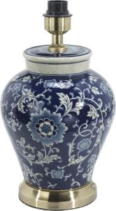 Lampfot Keramik Mörkblå PR Home Fang Hong 38cm