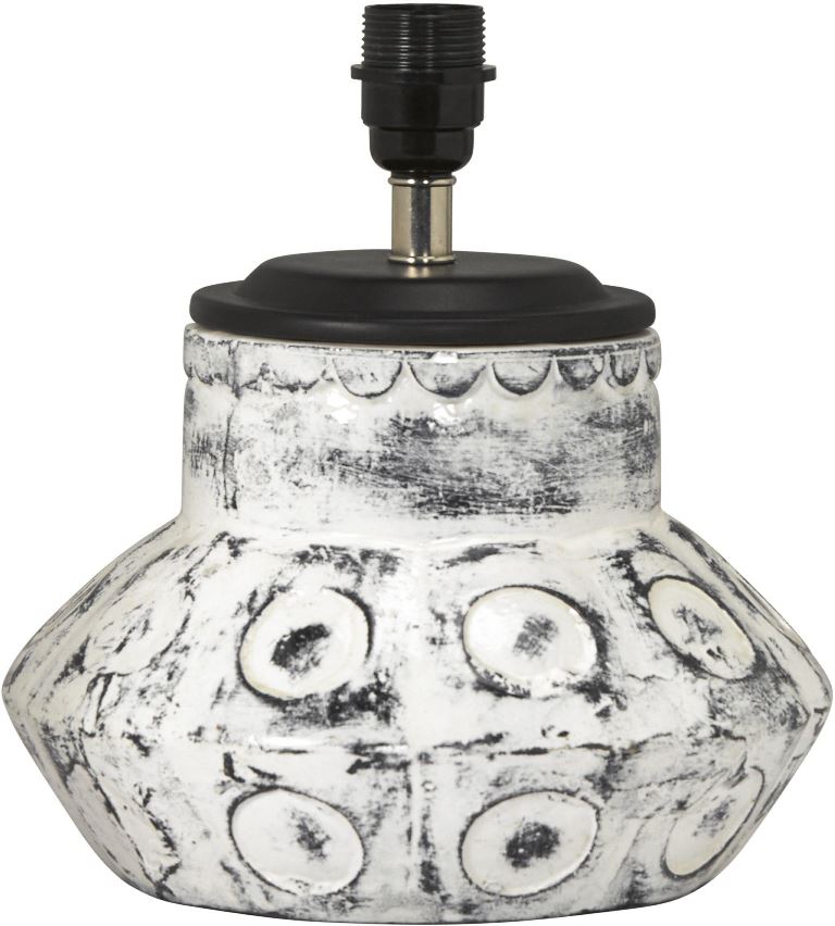PR Home Larry Lampfot 28cm Vit
