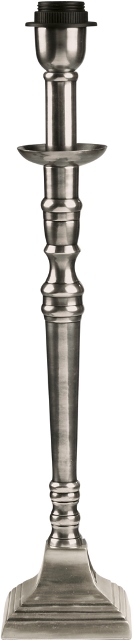 PR Home Salong Lampfot Antiksilver 53cm