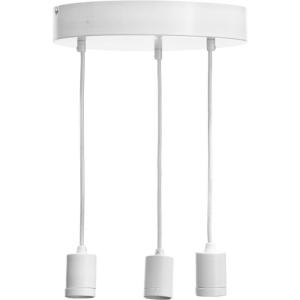 PR Home Skyn 3 Lamphållare Rund Vit