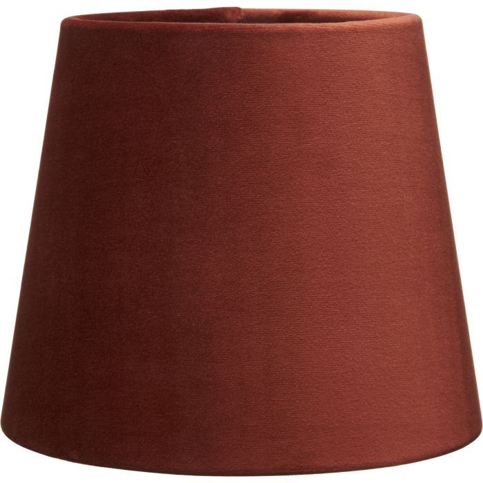 PR Home Mia L Lampskärm Sammet Rost 24cm