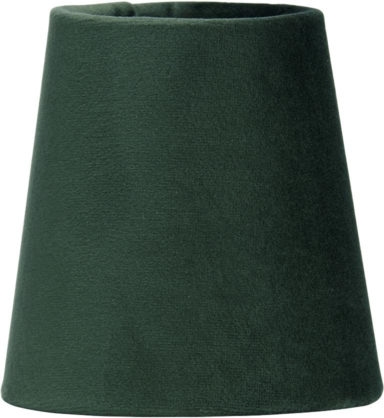 PR Home Queen Lampskärm Sammet Smaragd 12 cm