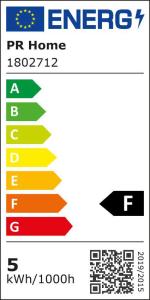 PR Home LED-Ljuskälla 3-Stegs Mem G45 Klar E27 4,5 cm