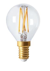 PR Home LED-Ljuskälla 3-Stegs G45 Klar E14 4,5 cm