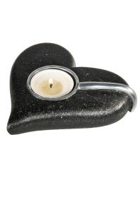 PR Home Heart Ljuslykta Svart