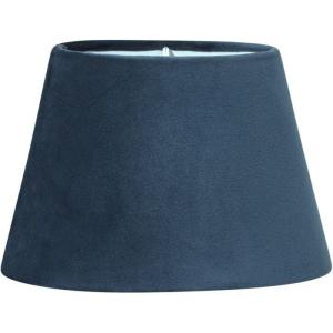 PR Home Oval Lampskärm Sammet Blå 20cm