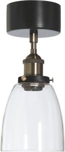 Taklampa Glas Klar PR Home Rock 14 cm