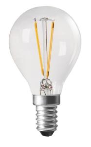 PR Home Shine LED Filament Ljuskälla Klar E14 2,5W
