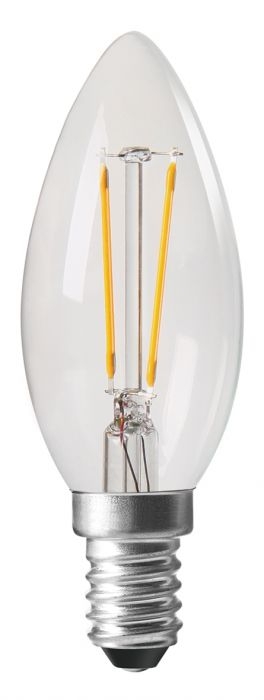 PR Home Shine LED Filament Ljuskälla Kron E14 2,5W at lavanille