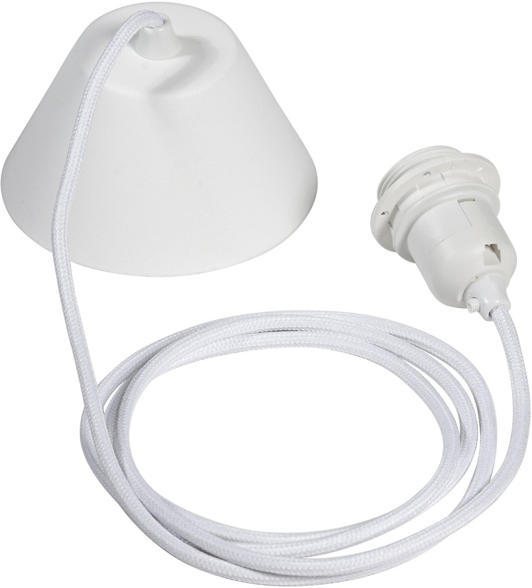 PR Home Takupphänge Textil Vit E27