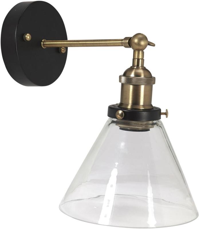 Vägglampa Svart/Mässing PR Home Lambda at lavanille