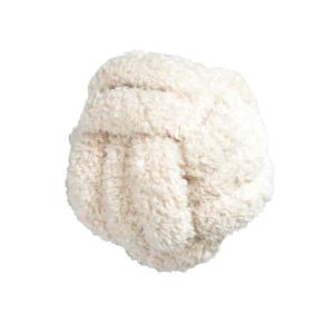 Prydnadskudde Fuskpäls Lilo Offwhite 25cm Svanefors