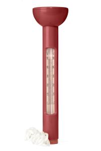 Queen Anne Badtermometer Röd