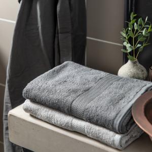 Queen Anne Frottébadlakan Grå 90x150cm